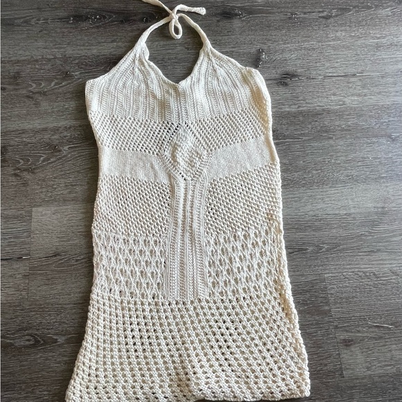 Call Me Eden Cream Knit Dress - Picture 1 of 4